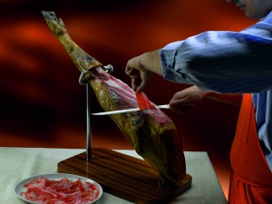 Cómo cortar jamón de Jabugo